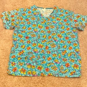 Cute Scrub Top